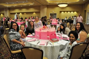 seating family luncheon